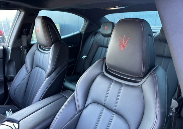 Maserati Ghibli cena 98000 przebieg: 28150, rok produkcji 2021 z Chocz małe 46